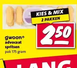Nettorama gwoonº advocaat spritsen aanbieding