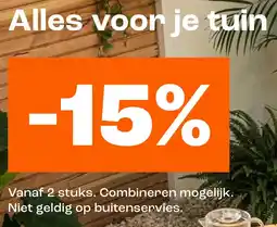 Kwantum Alles voor je tuin -15% aanbieding