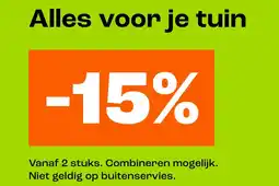 Kwantum Alles voor je tuin -15% aanbieding