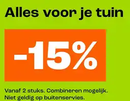Kwantum Alles voor je tuin -15% aanbieding