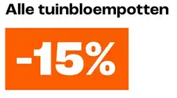 Kwantum Alle tuinbloempotten -15% aanbieding