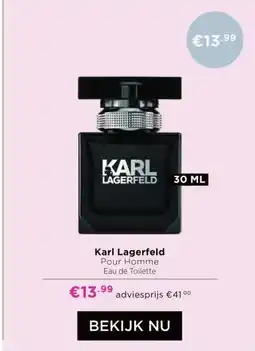 ICI Paris XL Karl Lagerfeld Pour Homme aanbieding