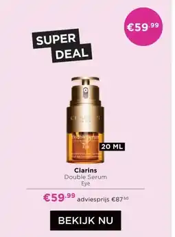 ICI Paris XL Clarins Double Serum aanbieding