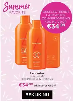 ICI Paris XL Lancaster Sun Beauty aanbieding