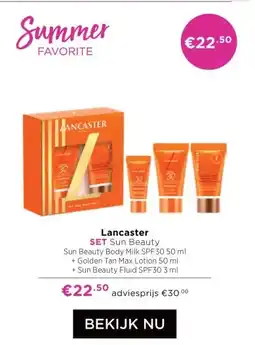 ICI Paris XL LancasterSET Sun Beauty aanbieding