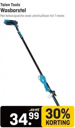 Hubo Talen Tools Wasborstel aanbieding