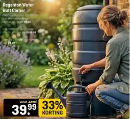 Hubo Regenton Water Butt Corner aanbieding