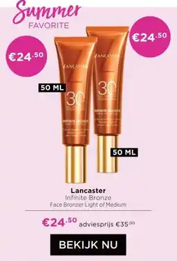 ICI Paris XL Lancaster Infinite Bronze aanbieding