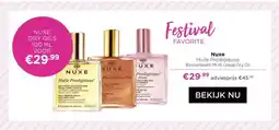 ICI Paris XL Nuxe aanbieding