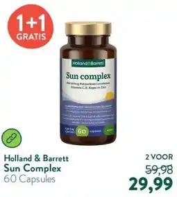 Holland & Barrett Sun Complex aanbieding