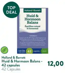 Holland & Barrett Huid & Hormoon Balans - 42 capsules aanbieding