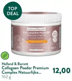 Holland & Barrett Collageen Poeder Premium Complex Natuurlijke Sinaasappelsmaak aanbieding