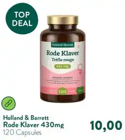 Holland & Barrett Rode Klaver 430mg aanbieding