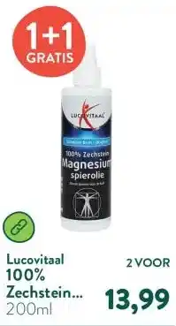 Holland & Barrett 100% Zechstein Magnesium Spierolie aanbieding