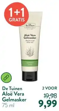 Holland & Barrett Aloë Vera Gelmasker aanbieding