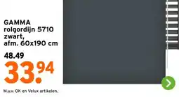 GAMMA GAMMA rolgordijn 5710 zwart, aanbieding