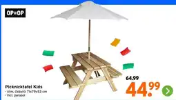 GAMMA Picknicktafel Kids aanbieding