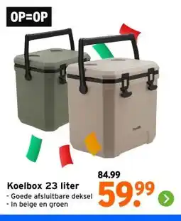 GAMMA Koelbox 23 liter aanbieding
