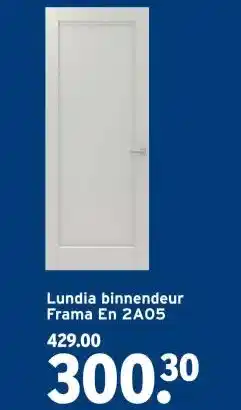 GAMMA Lundia binnendeur Frama En 2A05 aanbieding