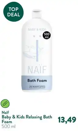 Holland & Barrett Baby & Kids Relaxing Bath Foam aanbieding