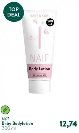 Holland & Barrett Baby Bodylotion aanbieding