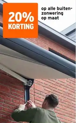 GAMMA op alle buiten- zonwering op maat aanbieding