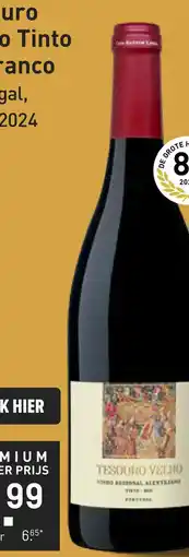 Gall & Gall Tesouro Velho Tinto 75CL aanbieding