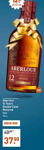 Gall & Gall Aberlour 12 Years Double Cask Matured 70CL aanbieding