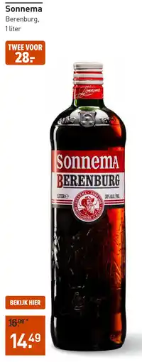 Gall & Gall Sonnema Berenburg 100CL aanbieding