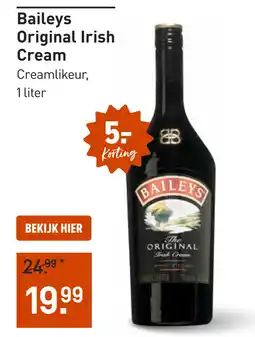 Gall & Gall Baileys Original Irish Cream 100CL aanbieding