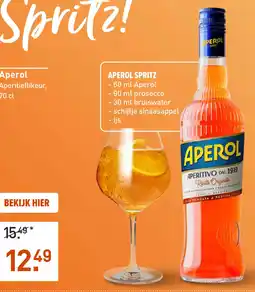 Gall & Gall Aperol 70CL aanbieding