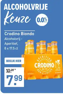 Gall & Gall Crodino Biondo 6X17.5CL aanbieding