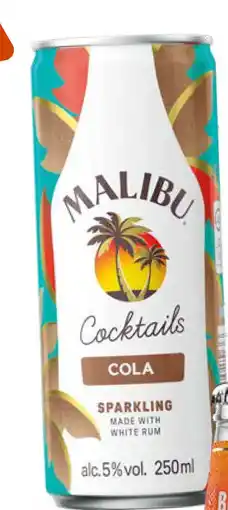 Gall & Gall Malibu Cola 25cl aanbieding