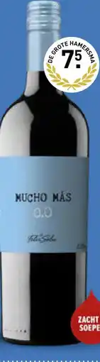Gall & Gall Mucho Más Tinto 0,5% 75CL aanbieding