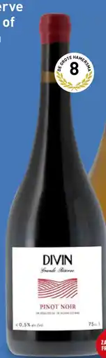 Gall & Gall Divin Reserve Pinot Noir 75CL aanbieding