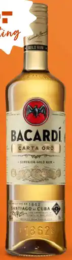 Gall & Gall Bacardí Carta Oro 70CL aanbieding