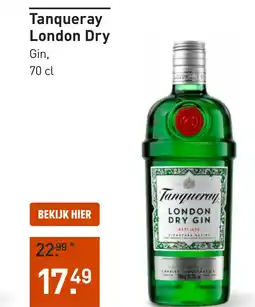 Gall & Gall Tanqueray London Dry 70CL aanbieding