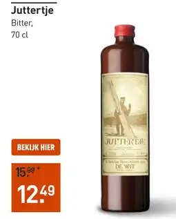Gall & Gall Juttertje Kruidenbitter 70CL aanbieding