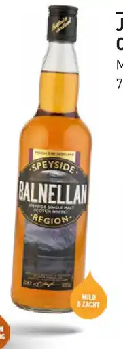 Gall & Gall Balnellan Speyside single malt 70CL aanbieding