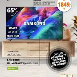 Expert Samsung Micro RGB 65R86H (2026) aanbieding