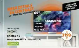 Expert SAMSUNG MICRO RGB 4K TV aanbieding