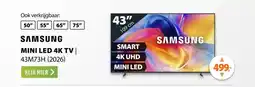 Expert SAMSUNG MINI LED 4K TV aanbieding