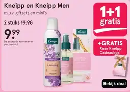 Etos Kneipp en Kneipp Men aanbieding