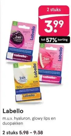 Etos Labello aanbieding