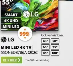 Expert LG MiniLED 4K 55QNED87 (2026) aanbieding