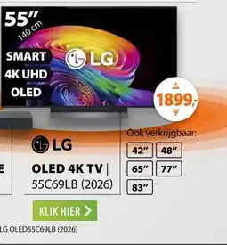 Expert LG OLED 4K 55C69 (2026) aanbieding