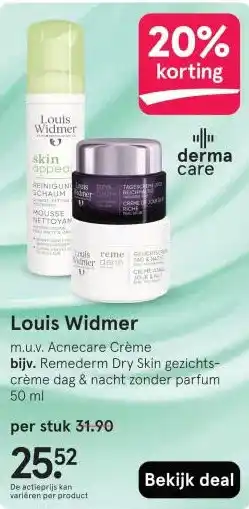Etos Louis Widmer aanbieding
