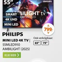 Expert Philips 55MLED910 Ambilight (2025) aanbieding