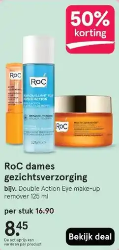 Etos RoC dames gezichtsverzorging aanbieding
