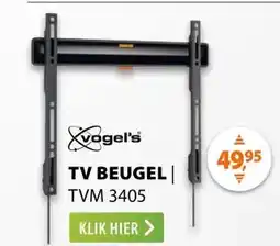 Expert Vogels TVM 3405 Vaste tv-beugel Zwart aanbieding